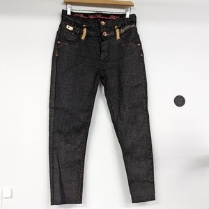 Vintage Apple Bottoms Jeans Y2K Retro Women Size 9/10 Crop